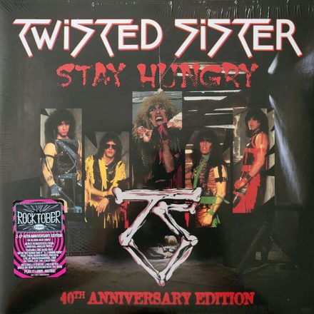 Twisted Sister – Stay Hungry LP,Re (Ltd, Red Vinyl )