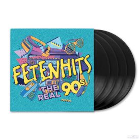   Fetenhits - The Real 90's 4xLP  (Dr.Alban-Snap!-Haddaway-La Bouche ....)