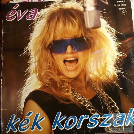Éva - Kék Korszak lp 1987 (Vg+/Vg)+inzert