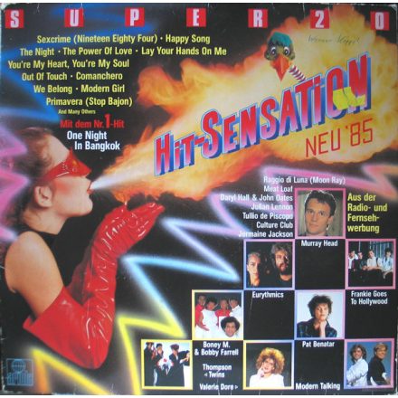 Various – Super 20 - Hit-Sensation Neu '85 Lp (Vg+/Vg+) /Murray Head-Valerie Dore-Gazebo ...