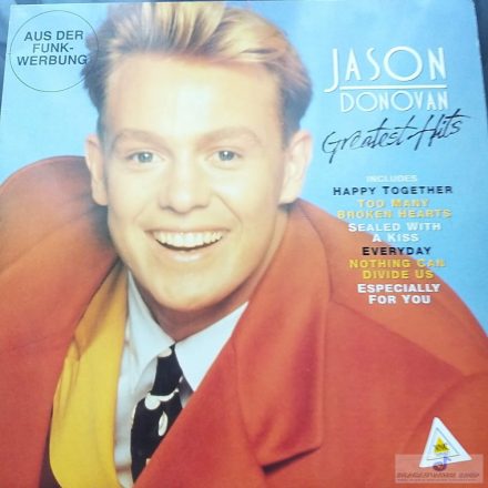 Jason Donovan - Greatest Hits Lp. 1991 (Vg+/Vg+) Germany