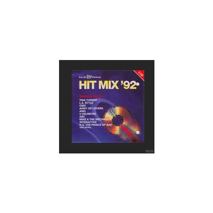 Various – Hit Mix '92 2xLp (Vg/Vg)