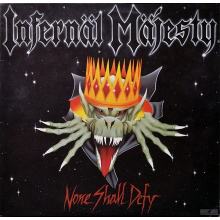 INFERNAL MAJESTY - None Shall Defy LP PISS (YELLOW)