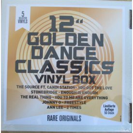   Various – 12" Golden Dance Classics Vinyl Box , Limited Edition 5 x Vinyl, 12", Maxi-Single