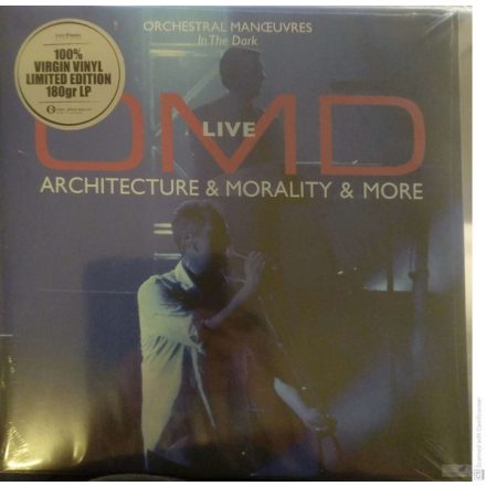 OMD ‎– Live (Architecture & Morality & More) 2xlp