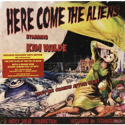 Kim Wilde - Here Come The Aliens Lp, album (Yellow Vinyl)