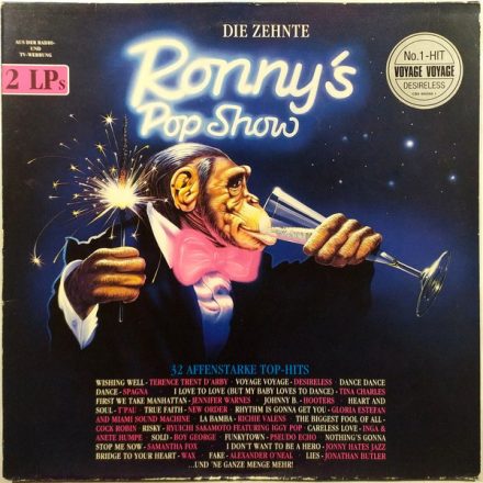 Various – Ronny's Pop Show 2xLp (Vg+/Vg+)