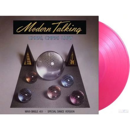 MODERN TALKING - Cheri, Cheri Lady Maxi Single  Pink Vinyl 1-12in  