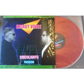   Energy Voice – Discolights  Vinyl, 12", 45 RPM, Maxi-Single, Limited Edition, Red