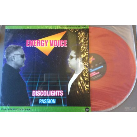  Energy Voice – Discolights  Vinyl, 12", 45 RPM, Maxi-Single, Limited Edition, Red