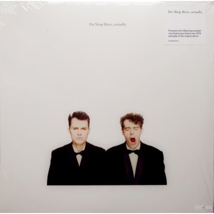 Pet Shop Boys - Actually LP, Album, RM, RP, 180