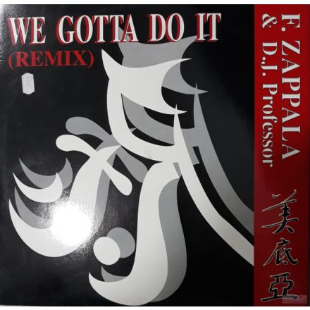 D.J. Professor & F.Zappalà – We Gotta Do It (Remix)  (Vg+/Vg+)