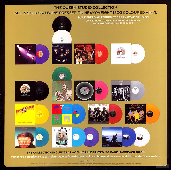 Queen - Complete Studio Album Collection (180g) (Limited Edi