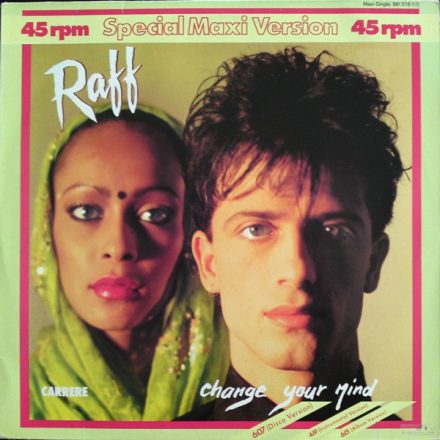Raff – Change Your Mind Maxi (Vg+/Vg+)