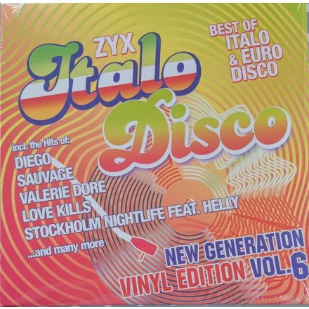 Various – ZYX Italo Disco New Generation Vinyl Edition Vol.6 Lp 