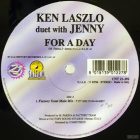 Ken Laszlo Duet With Jenny – For A Day Maxi (Vg/Vg+)