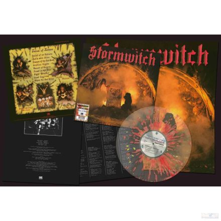 Stormwitch - Tales Of Terror LP, Album, Ltd, RE, Fire Splatter