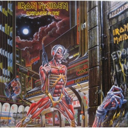 Iron Maiden - Somewhere In Time Lp, Album, Re