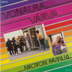   Neoton Familia ‎– Vonalra Várva Lp 1988 (Vg+/Vg) + insert