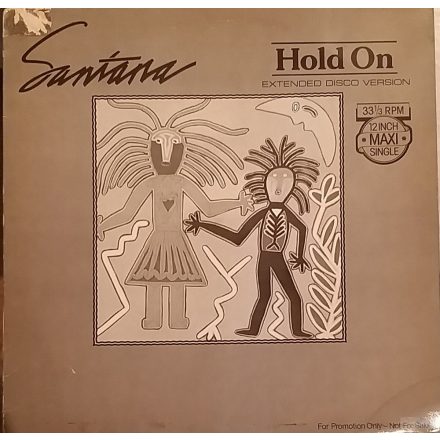 Santana – Hold On ( Promo, Maxi-Single)  (Ex/G+)