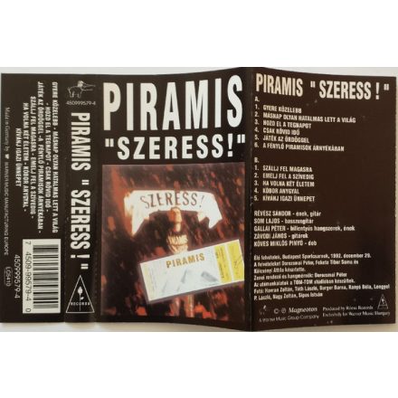 Piramis – "Szeress!" Cas. (Ex/Ex)