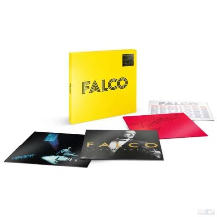 Falco - The Box  4xLP, Album, Comp, Ltd, RM, 180, Box Set (180g, Colored Vinyl)