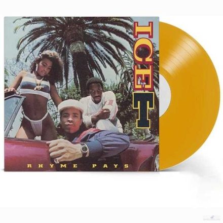 Ice-T - Rhyme Pays LP, Album, Ltd, 140, Yellow 2020.