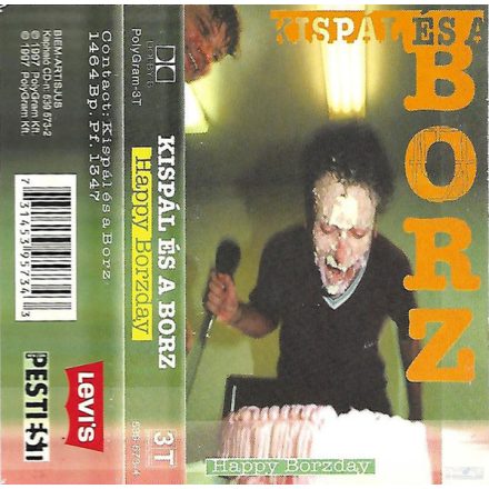 Kispál És A Borz – Happy Borzday Cas. (Vg+/Vg+)