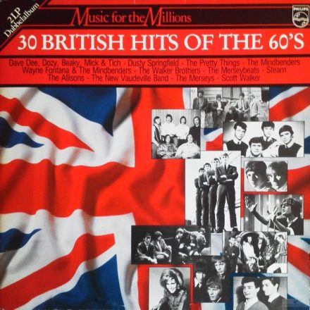 Various – 30 British Hits Of The 60's 2xLp 1984 (Vg+/Vg+)